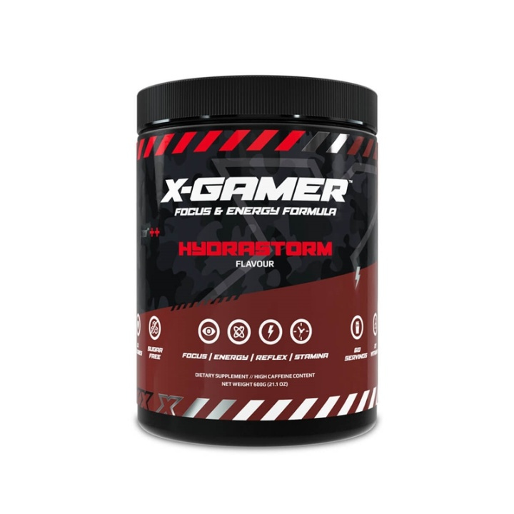 X-GAMER X-Tubz Hydrastorm 600g ryhmässä TIETOKOONET & TARVIKKEET / GAMING / Pelaajien energiajuomat @ TP E-commerce Nordic AB (A05029)