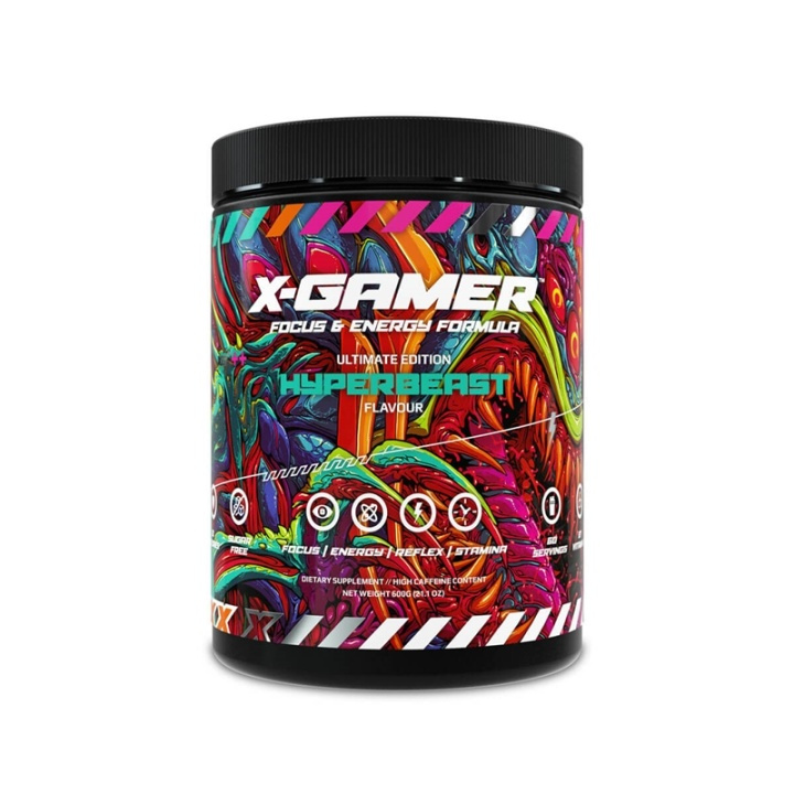 X-GAMER X-Tubz Hyperbeast 600g ryhmässä TIETOKOONET & TARVIKKEET / GAMING / Pelaajien energiajuomat @ TP E-commerce Nordic AB (A05030)