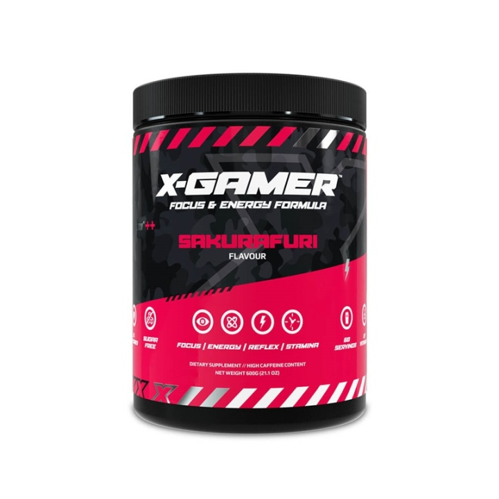 X-GAMER X-Tubz Sakurafuri 600g ryhmässä TIETOKOONET & TARVIKKEET / GAMING / Pelaajien energiajuomat @ TP E-commerce Nordic AB (A05034)