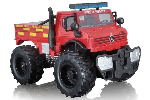 M-B U5000 Unimog (Fire Rescue) R/C 1:16 27Mhz ryhmässä LELUT, TUOTTEET LAPSILLE JA VAUVOILLE / Radio-ohjattava / Radio-ohjattavat autot @ TP E-commerce Nordic AB (A05091)