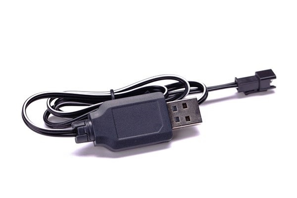 USB-laddare till TechToys Off-Road Rc-bilar med 7,5V 250mAh-batteri ryhmässä LELUT, TUOTTEET LAPSILLE JA VAUVOILLE / Radio-ohjattava / Muut @ TP E-commerce Nordic AB (A05393)