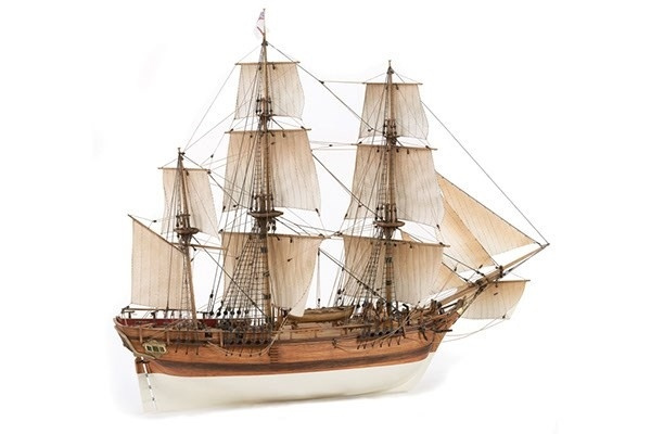 1:50 Bounty -Wooden hull ryhmässä URHEILU, VAPAA-AIKA JA HARRASTUS / Harrastus / Puumallit / Alukset @ TP E-commerce Nordic AB (A05406)