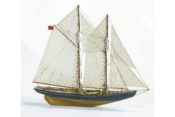 1:65 Bluenose -Wooden hull ryhmässä URHEILU, VAPAA-AIKA JA HARRASTUS / Harrastus / Puumallit / Alukset @ TP E-commerce Nordic AB (A05414)