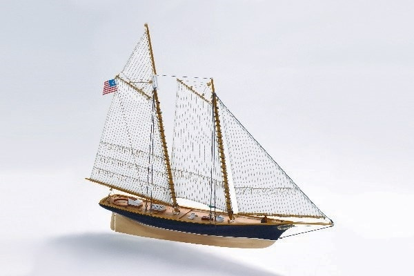 1:72 America -Wooden hull ryhmässä URHEILU, VAPAA-AIKA JA HARRASTUS / Harrastus / Puumallit / Alukset @ TP E-commerce Nordic AB (A05426)