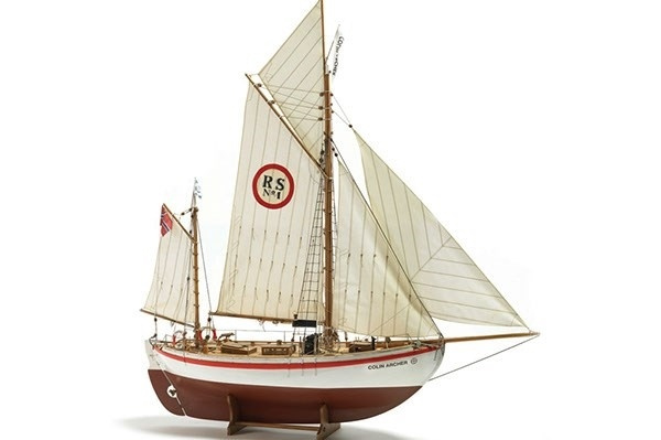 1:15 Colin Archer RC - -Wooden hull ryhmässä URHEILU, VAPAA-AIKA JA HARRASTUS / Harrastus / Puumallit / Alukset @ TP E-commerce Nordic AB (A05436)