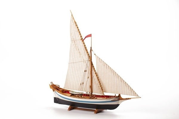 1:80 LE MARTEGAOU - Wooden hull ryhmässä URHEILU, VAPAA-AIKA JA HARRASTUS / Harrastus / Puumallit / Alukset @ TP E-commerce Nordic AB (A05438)