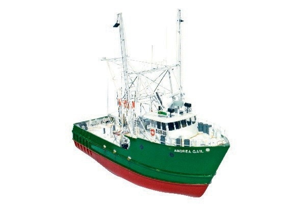 1:60 Andrea Gail -Wooden hull ryhmässä URHEILU, VAPAA-AIKA JA HARRASTUS / Harrastus / Puumallit / Alukset @ TP E-commerce Nordic AB (A05447)