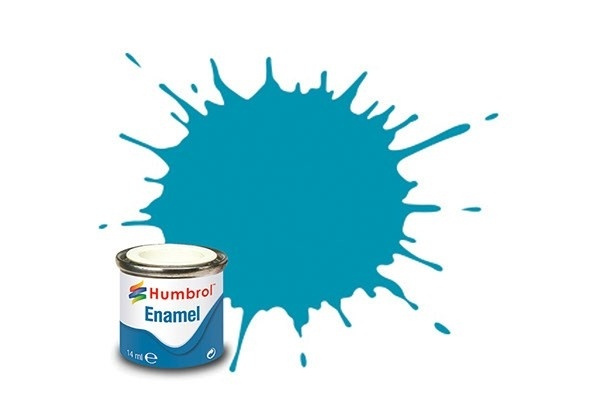 Paint enamel matt 14 ml mid blue ryhmässä URHEILU, VAPAA-AIKA JA HARRASTUS / Harrastus / Harrastemaalit / Humbrol / Öljypohjainen @ TP E-commerce Nordic AB (A05565)