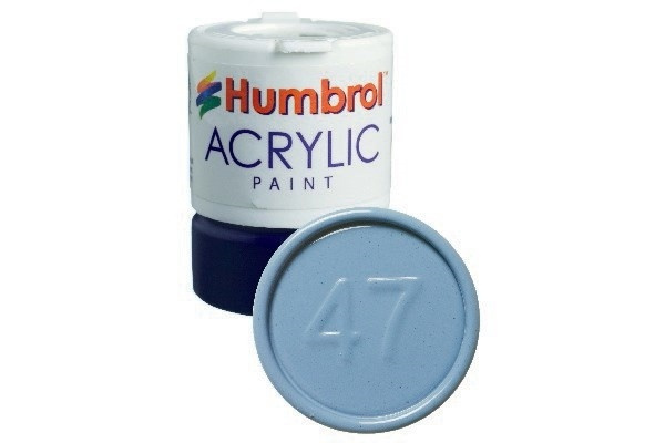 Akryylimaali Sea Blue 12ml - tyhjä - vaihtoväri ryhmässä URHEILU, VAPAA-AIKA JA HARRASTUS / Harrastus / Harrastemaalit / Humbrol / Vesipohjainen @ TP E-commerce Nordic AB (A05645)