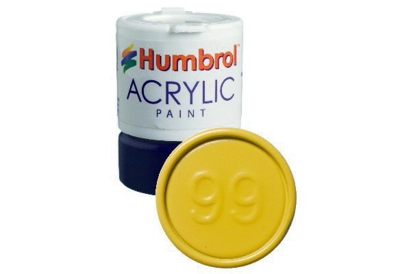 Acrylic maling Lemon 14ml - Mat ryhmässä URHEILU, VAPAA-AIKA JA HARRASTUS / Harrastus / Harrastemaalit / Humbrol / Vesipohjainen @ TP E-commerce Nordic AB (A05653)