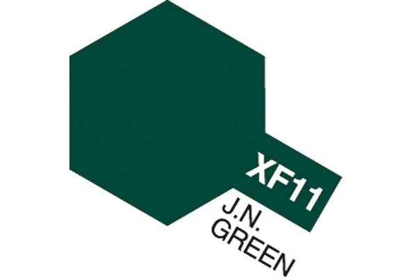 Akryyli Mini XF-11 J. N. Green J. N. Green ryhmässä URHEILU, VAPAA-AIKA JA HARRASTUS / Harrastus / Harrastemaalit / Tamiya / Vesipohjainen @ TP E-commerce Nordic AB (A05820)