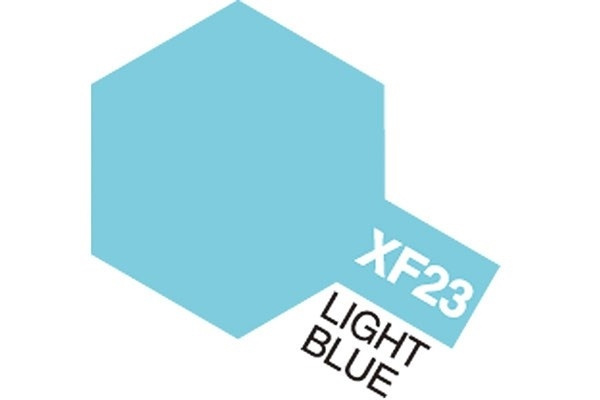 Acrylic Mini XF-23 Light Blue ryhmässä URHEILU, VAPAA-AIKA JA HARRASTUS / Harrastus / Harrastemaalit / Tamiya / Vesipohjainen @ TP E-commerce Nordic AB (A05832)