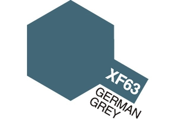 Acrylic Mini XF-63 German Grey ryhmässä URHEILU, VAPAA-AIKA JA HARRASTUS / Harrastus / Harrastemaalit / Tamiya / Vesipohjainen @ TP E-commerce Nordic AB (A05852)