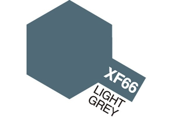 Acrylic Mini XF-66 Light Grey ryhmässä URHEILU, VAPAA-AIKA JA HARRASTUS / Harrastus / Harrastemaalit / Tamiya / Vesipohjainen @ TP E-commerce Nordic AB (A05855)