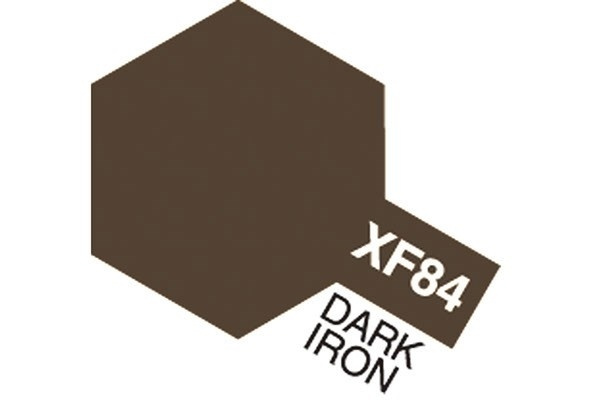 Acrylic Mini XF-84 Dark Iron ryhmässä URHEILU, VAPAA-AIKA JA HARRASTUS / Harrastus / Harrastemaalit / Tamiya / Vesipohjainen @ TP E-commerce Nordic AB (A05873)