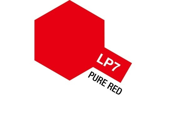Tamiya Lacquer Paint LP-7 Pure Red ryhmässä URHEILU, VAPAA-AIKA JA HARRASTUS / Harrastus / Harrastemaalit / Tamiya / Lakkapohjainen @ TP E-commerce Nordic AB (A05883)
