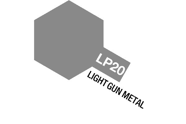 Tamiya Lacquer Paint LP-20 Light Gun Metal (vaalea pistoolimetalli) ryhmässä URHEILU, VAPAA-AIKA JA HARRASTUS / Harrastus / Harrastemaalit / Tamiya / Lakkapohjainen @ TP E-commerce Nordic AB (A05896)