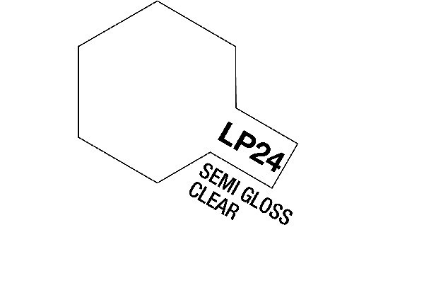 Tamiya Lacquer Paint LP-24 Semi Gloss Clear ryhmässä URHEILU, VAPAA-AIKA JA HARRASTUS / Harrastus / Harrastemaalit / Tamiya / Lakkapohjainen @ TP E-commerce Nordic AB (A05900)