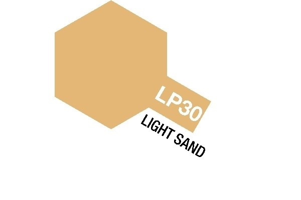 Tamiya Lacquer Paint LP-30 Light Sand ryhmässä URHEILU, VAPAA-AIKA JA HARRASTUS / Harrastus / Harrastemaalit / Tamiya / Lakkapohjainen @ TP E-commerce Nordic AB (A05906)
