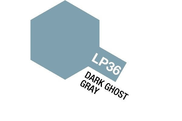 Tamiya Lacquer Paint LP-36 Dark Ghost Gray (Tamiyan lakkamaali) ryhmässä URHEILU, VAPAA-AIKA JA HARRASTUS / Harrastus / Harrastemaalit / Tamiya / Lakkapohjainen @ TP E-commerce Nordic AB (A05912)