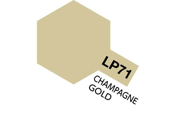 Tamiya Lacquer Paint LP-71 Champagne Gold ryhmässä URHEILU, VAPAA-AIKA JA HARRASTUS / Harrastus / Harrastemaalit / Tamiya / Lakkapohjainen @ TP E-commerce Nordic AB (A05951)