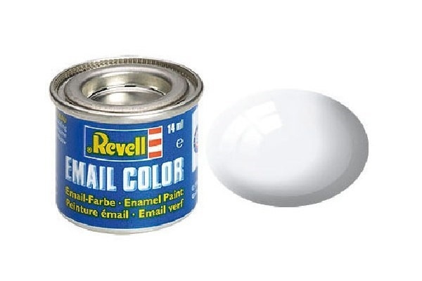 Revell white, gloss, 14ml ryhmässä URHEILU, VAPAA-AIKA JA HARRASTUS / Harrastus / Harrastemaalit / Revell / Öljypohjainen @ TP E-commerce Nordic AB (A05963)