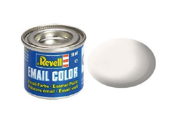 Revell valkoinen, matta, 14ml ryhmässä URHEILU, VAPAA-AIKA JA HARRASTUS / Harrastus / Harrastemaalit / Revell / Öljypohjainen @ TP E-commerce Nordic AB (A05964)