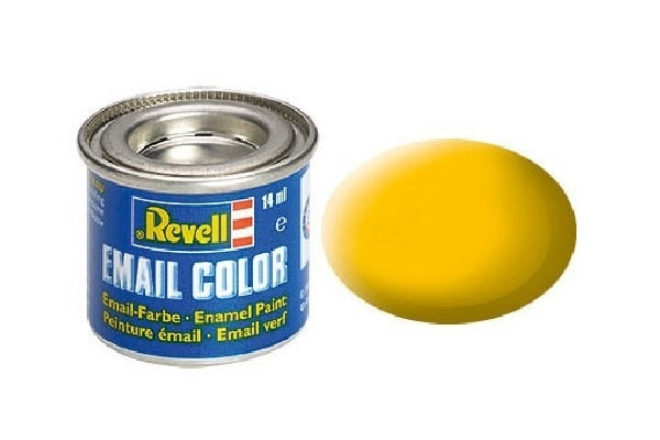 Revell yellow, mat, 14ml ryhmässä URHEILU, VAPAA-AIKA JA HARRASTUS / Harrastus / Harrastemaalit / Revell / Öljypohjainen @ TP E-commerce Nordic AB (A05970)