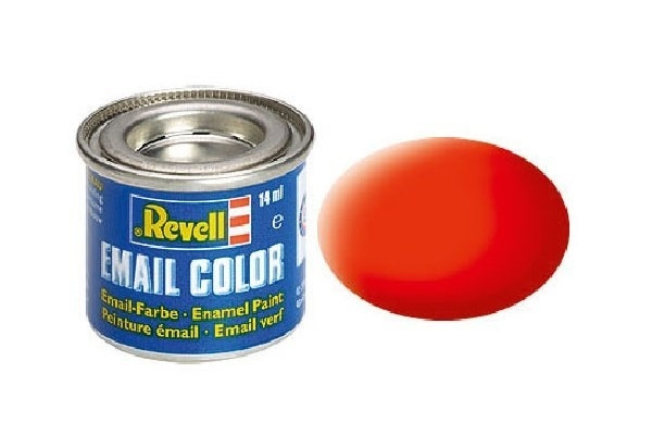 Revell luminous orange, mat, 14ml ryhmässä URHEILU, VAPAA-AIKA JA HARRASTUS / Harrastus / Harrastemaalit / Revell / Öljypohjainen @ TP E-commerce Nordic AB (A05973)