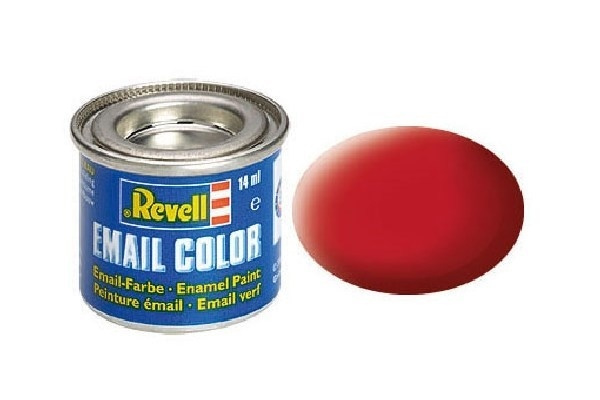 Revell carmine red, mat, 14ml ryhmässä URHEILU, VAPAA-AIKA JA HARRASTUS / Harrastus / Harrastemaalit / Revell / Öljypohjainen @ TP E-commerce Nordic AB (A05978)