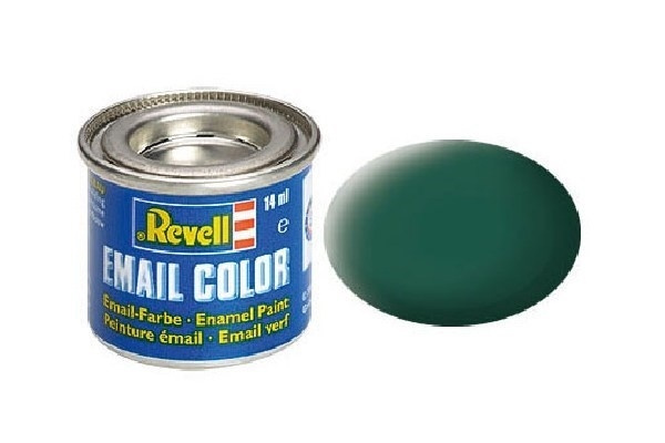 Revell sea green mat, 14ml ryhmässä URHEILU, VAPAA-AIKA JA HARRASTUS / Harrastus / Harrastemaalit / Revell / Öljypohjainen @ TP E-commerce Nordic AB (A05987)