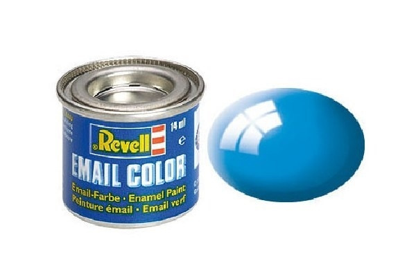 Revell light blue gloss, 14ml ryhmässä URHEILU, VAPAA-AIKA JA HARRASTUS / Harrastus / Harrastemaalit / Revell / Öljypohjainen @ TP E-commerce Nordic AB (A05989)