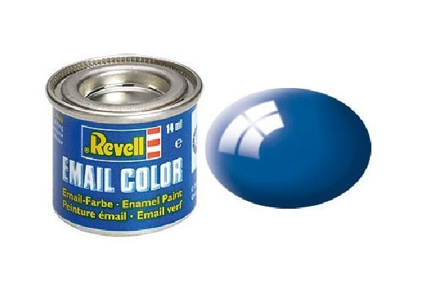 Revell blue gloss, 14ml ryhmässä URHEILU, VAPAA-AIKA JA HARRASTUS / Harrastus / Harrastemaalit / Revell / Öljypohjainen @ TP E-commerce Nordic AB (A05991)