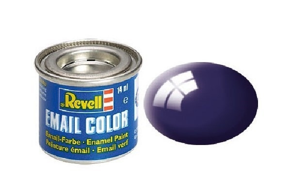 Revell night blue gloss, 14ml ryhmässä URHEILU, VAPAA-AIKA JA HARRASTUS / Harrastus / Harrastemaalit / Revell / Öljypohjainen @ TP E-commerce Nordic AB (A05992)