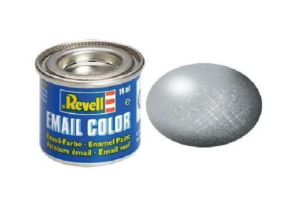 Revell silver metallic, 14ml ryhmässä URHEILU, VAPAA-AIKA JA HARRASTUS / Harrastus / Harrastemaalit / Revell / Öljypohjainen @ TP E-commerce Nordic AB (A06019)