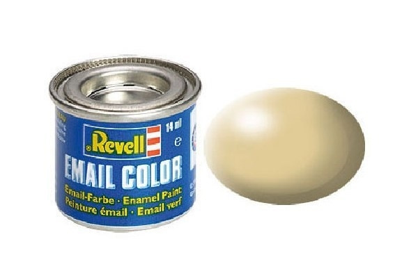 Revell beige silk, 14ml ryhmässä URHEILU, VAPAA-AIKA JA HARRASTUS / Harrastus / Harrastemaalit / Revell / Öljypohjainen @ TP E-commerce Nordic AB (A06030)