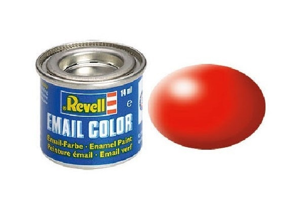 Revell luminous red silk, 14ml ryhmässä URHEILU, VAPAA-AIKA JA HARRASTUS / Harrastus / Harrastemaalit / Revell / Öljypohjainen @ TP E-commerce Nordic AB (A06033)