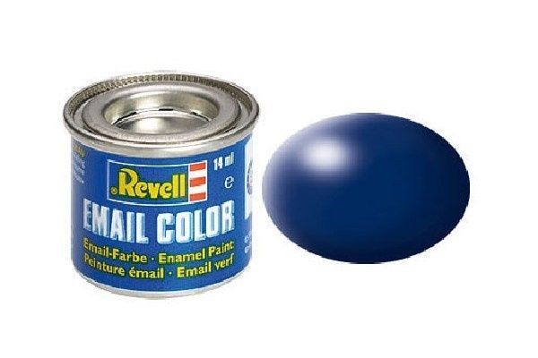 Revell dark blue silk, 14ml ryhmässä URHEILU, VAPAA-AIKA JA HARRASTUS / Harrastus / Harrastemaalit / Revell / Öljypohjainen @ TP E-commerce Nordic AB (A06034)