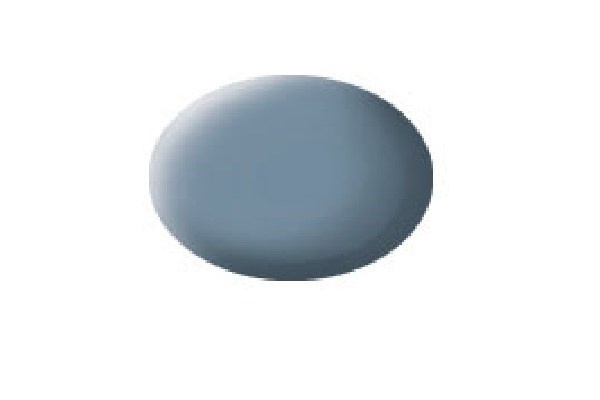 Revell Aqua harmaa matta, 18ml ryhmässä URHEILU, VAPAA-AIKA JA HARRASTUS / Harrastus / Harrastemaalit / Revell / Vesipohjainen @ TP E-commerce Nordic AB (A06083)