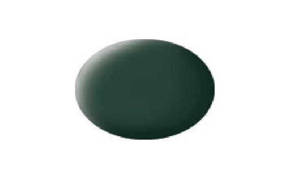 Revell Aqua dark green mat RAF, 18ml ryhmässä URHEILU, VAPAA-AIKA JA HARRASTUS / Harrastus / Harrastemaalit / Revell / Vesipohjainen @ TP E-commerce Nordic AB (A06090)
