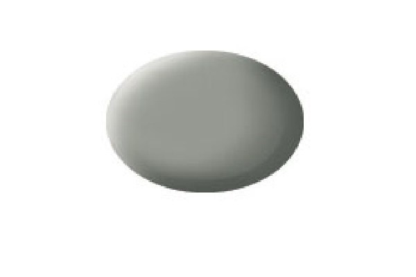 Revell Aqua stone grey mat, 18ml ryhmässä URHEILU, VAPAA-AIKA JA HARRASTUS / Harrastus / Harrastemaalit / Revell / Vesipohjainen @ TP E-commerce Nordic AB (A06093)