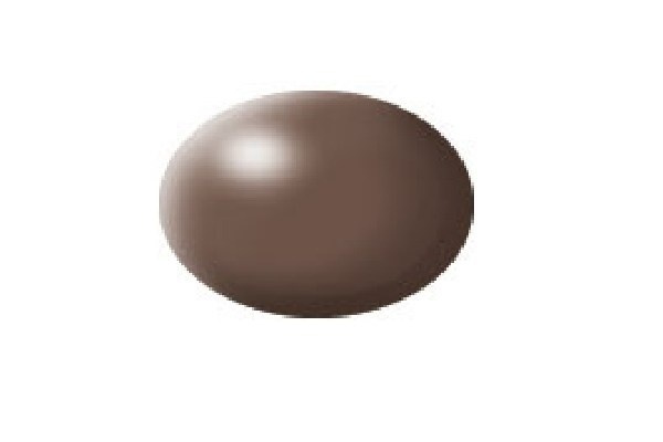 Revell Aqua brown silkki, 18ml ryhmässä URHEILU, VAPAA-AIKA JA HARRASTUS / Harrastus / Harrastemaalit / Revell / Vesipohjainen @ TP E-commerce Nordic AB (A06132)