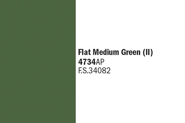 Italeri Flat Medium Green (II), 20ml ryhmässä URHEILU, VAPAA-AIKA JA HARRASTUS / Harrastus / Harrastemaalit / Italeri / Vesipohjainen @ TP E-commerce Nordic AB (A06173)