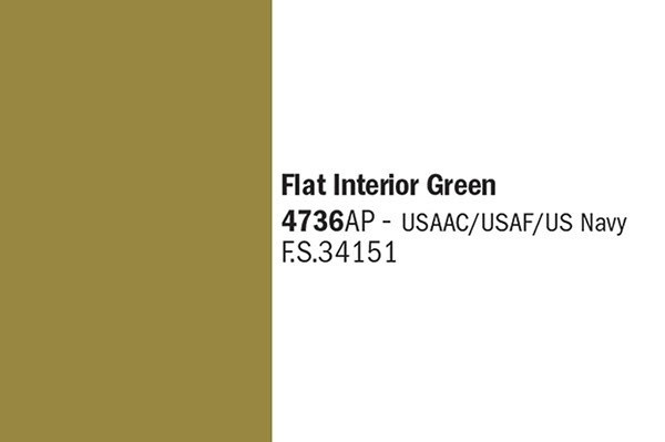 Italeri Flat Interior Green, 20ml ryhmässä URHEILU, VAPAA-AIKA JA HARRASTUS / Harrastus / Harrastemaalit / Italeri / Vesipohjainen @ TP E-commerce Nordic AB (A06174)