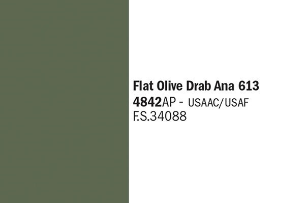 Italeri Flat Olive Drab Ana 613, 20ml ryhmässä URHEILU, VAPAA-AIKA JA HARRASTUS / Harrastus / Harrastemaalit / Italeri / Vesipohjainen @ TP E-commerce Nordic AB (A06180)