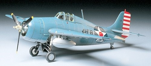 Tamiya 1/48 GRUMMAN F4F-4 WILDCAT ryhmässä URHEILU, VAPAA-AIKA JA HARRASTUS / Harrastus / Muovimallit / Lentokoneet/Helikopterit @ TP E-commerce Nordic AB (A06211)