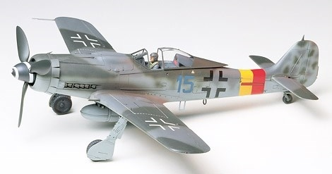 Tamiya 1/48 FOCKE WULF FW190-D9 ryhmässä URHEILU, VAPAA-AIKA JA HARRASTUS / Harrastus / Muovimallit / Lentokoneet/Helikopterit @ TP E-commerce Nordic AB (A06214)