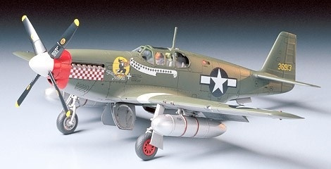 Tamiya 1/48 MUSTANG P-51B ryhmässä URHEILU, VAPAA-AIKA JA HARRASTUS / Harrastus / Muovimallit / Lentokoneet/Helikopterit @ TP E-commerce Nordic AB (A06215)