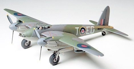 Tamiya 1/48 D H MOSQUITO FB MK6/NF MK2 ryhmässä URHEILU, VAPAA-AIKA JA HARRASTUS / Harrastus / Muovimallit / Lentokoneet/Helikopterit @ TP E-commerce Nordic AB (A06222)