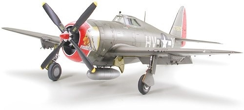 Tamiya 1/48 P-47D THUNDERBOLT ryhmässä URHEILU, VAPAA-AIKA JA HARRASTUS / Harrastus / Muovimallit / Lentokoneet/Helikopterit @ TP E-commerce Nordic AB (A06230)